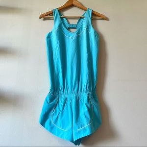 RARE Lululemon vintage runsie in teal